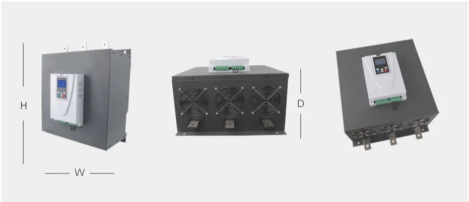75kW-630kW在线软启动器外形图 - 75kW-630kW在线软启动器外形图