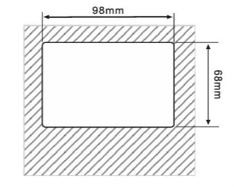 C系列托盘开孔尺寸